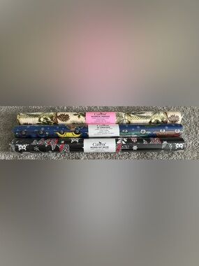Lot of 3 Current brand jumbo rolled gift wrap $19 firm
